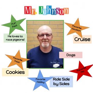 Mr. Johnson - Custodian 