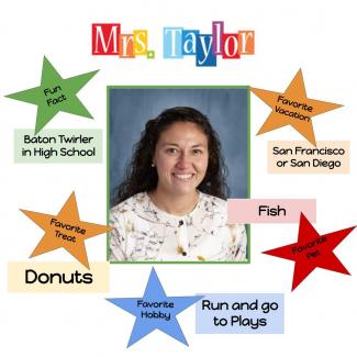 Mrs. Taylor - 1st Grade Teacher